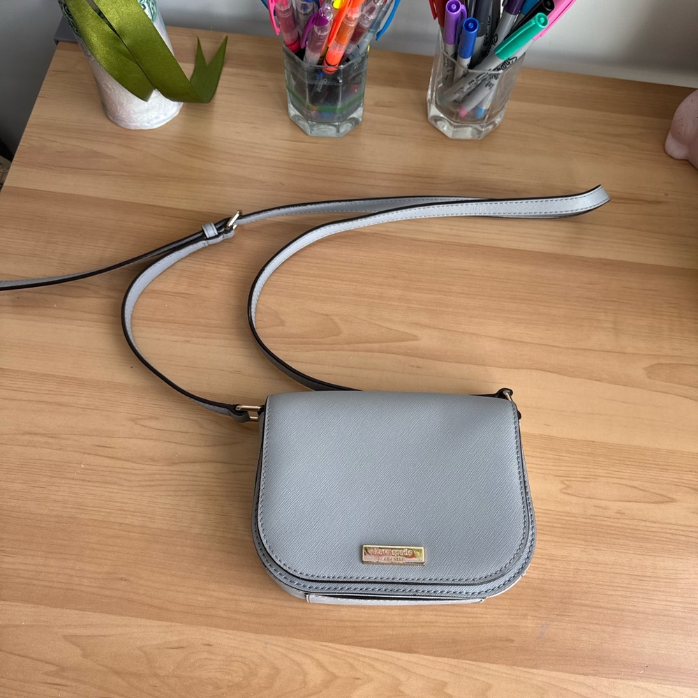 Kate Spade Gray Crossbody Bag
